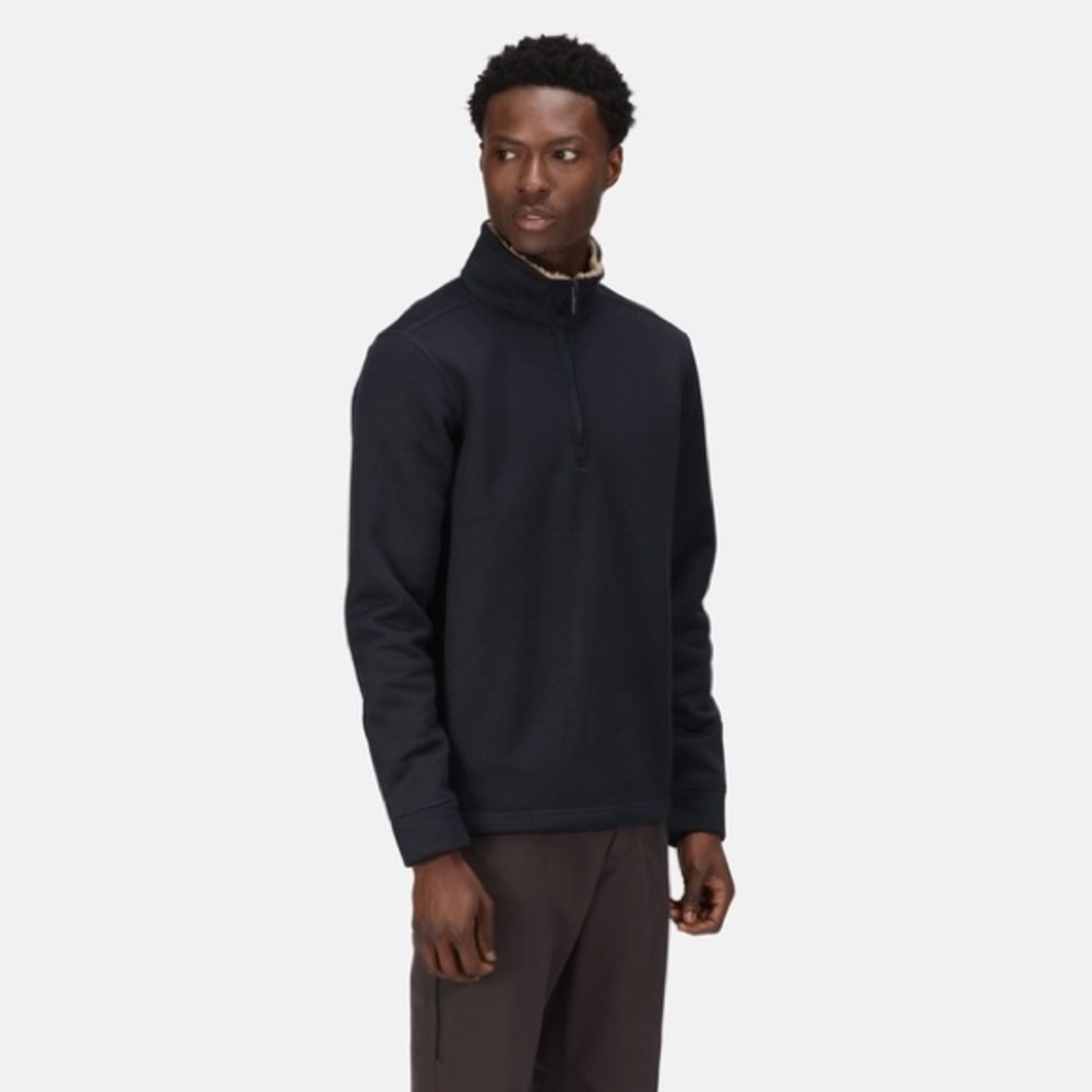 Regatta Great Outdoors Men's Galador Half-Zip Fleece - Navy Size M New With Tags